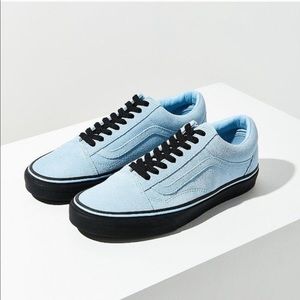 Vans X UO Old Skool Sneakers Light Blue Black sole